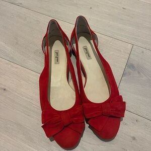 Paul Green - Red Suede Flats